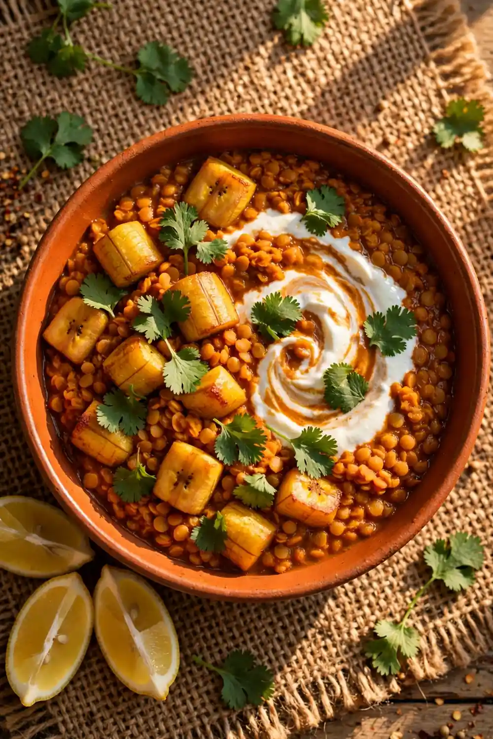 caribbean plantain curry 21