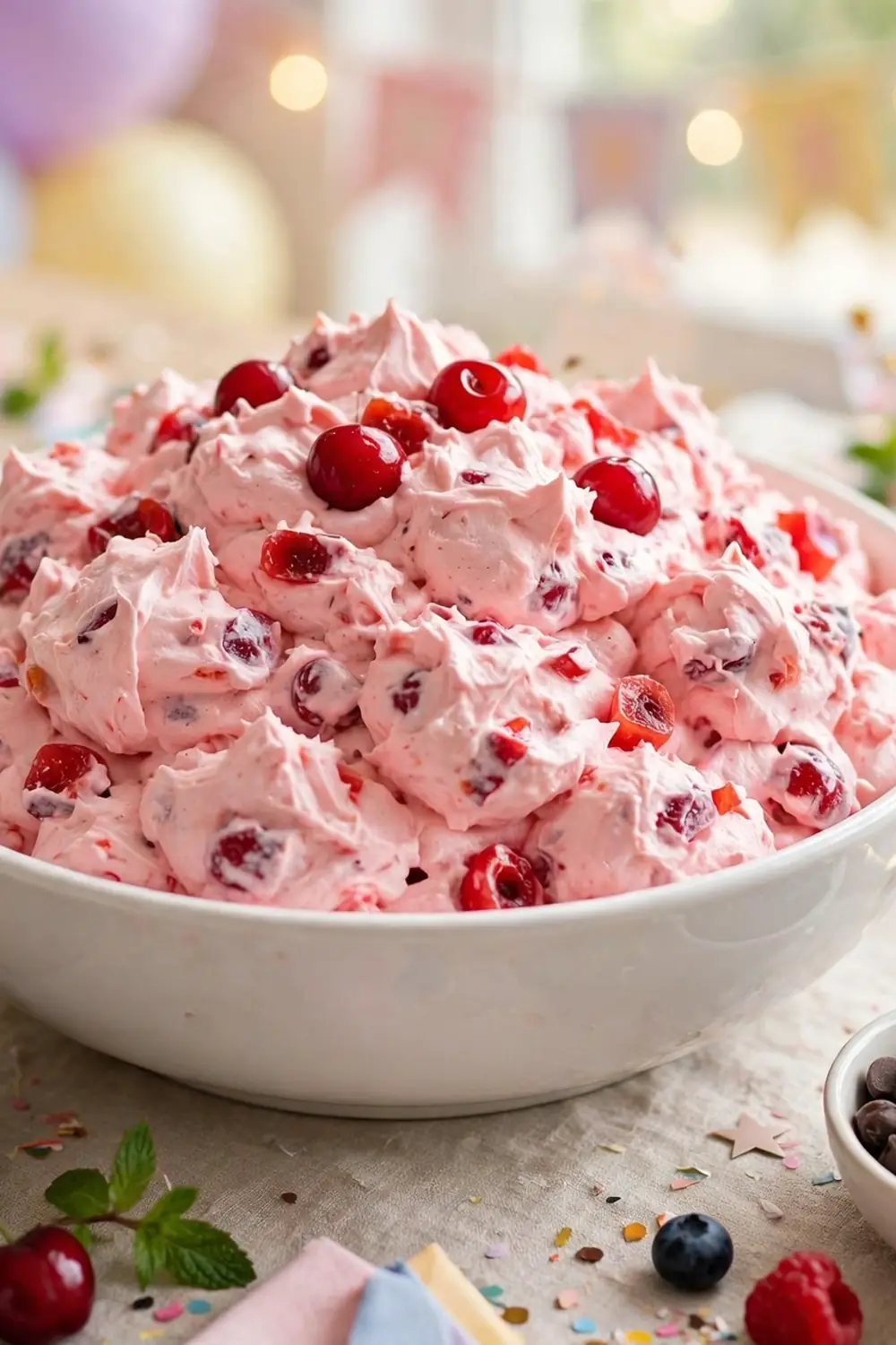 cherry cheesecake fluff 06
