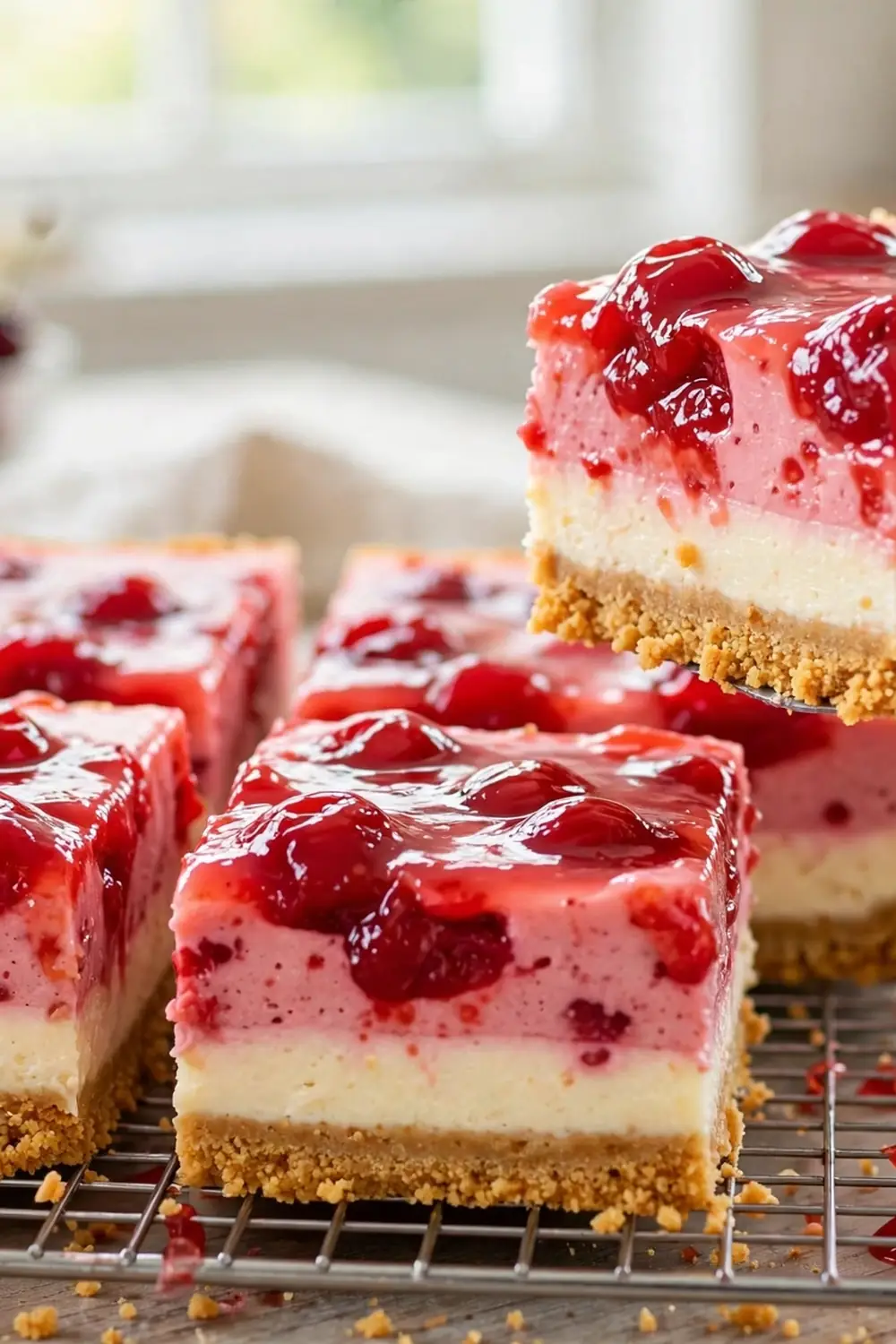 cherry cheesecake fluff 09