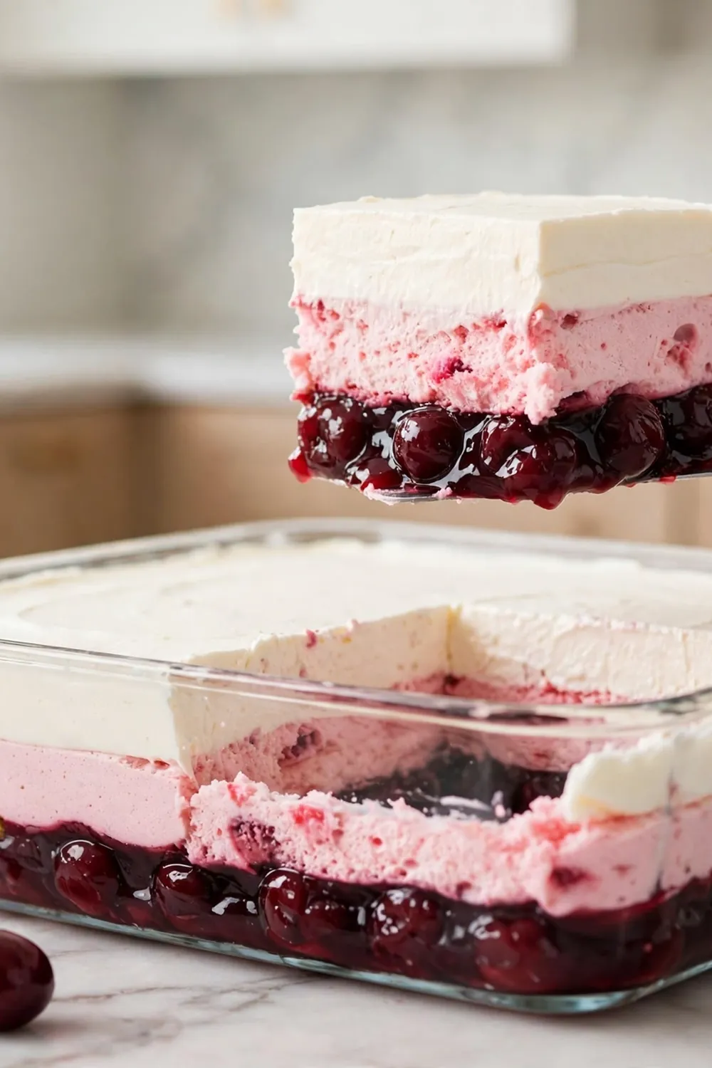 cherry cheesecake fluff 10