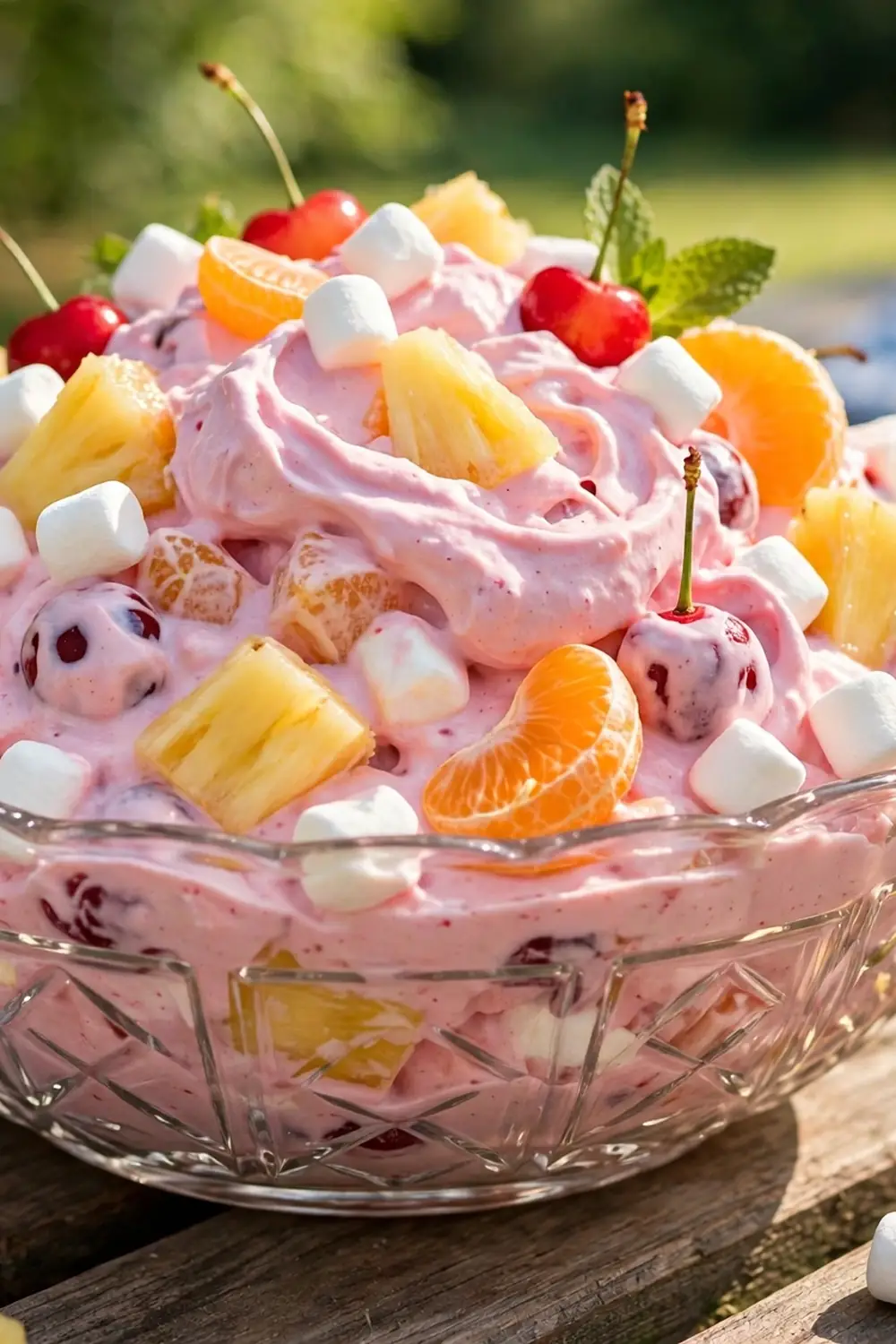 cherry cheesecake fluff 11