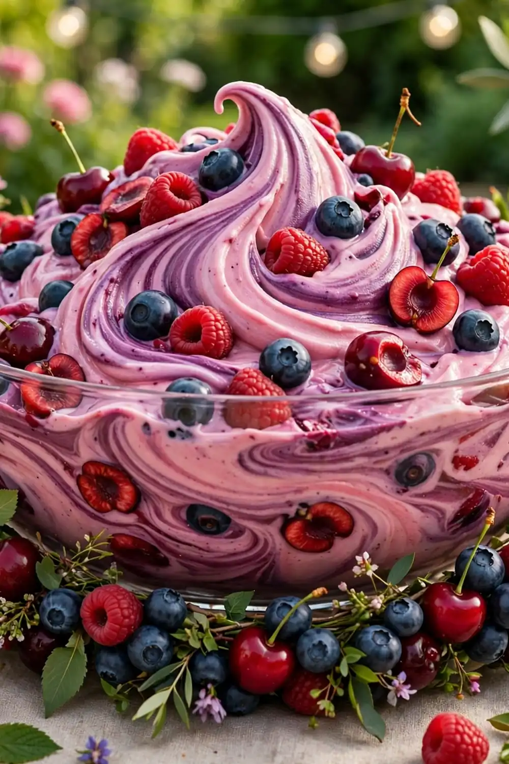 cherry cheesecake fluff 22