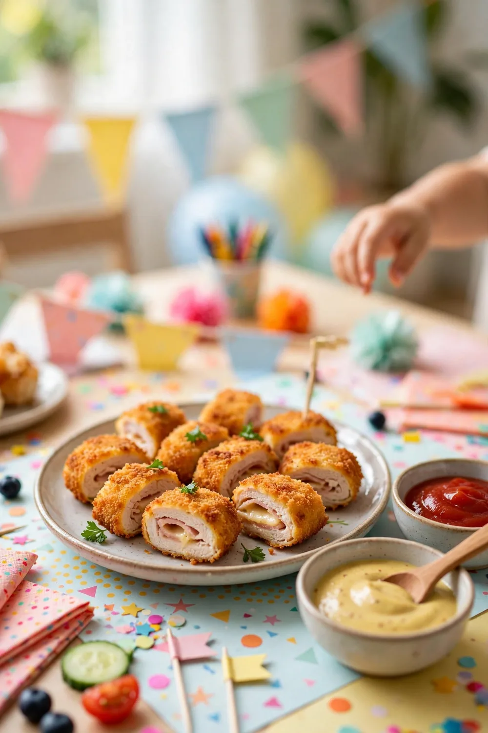chicken cordon bleu bites 14
