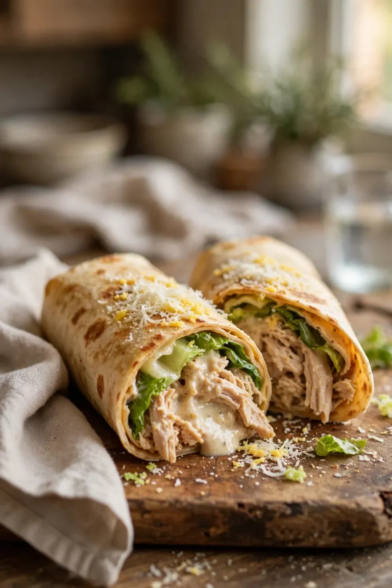 chicken garlic cream wraps 01