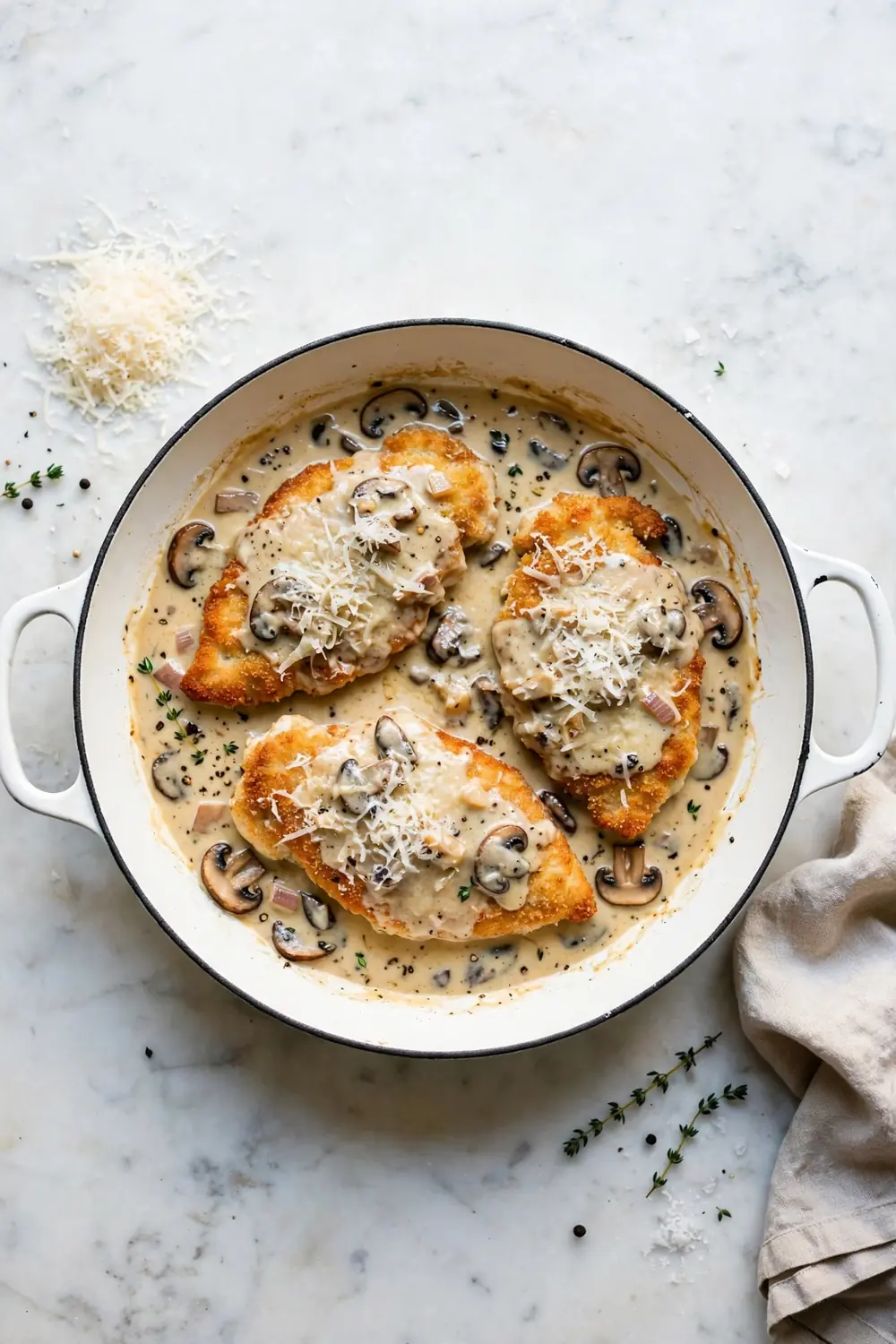 Creamy Parmesan Finish