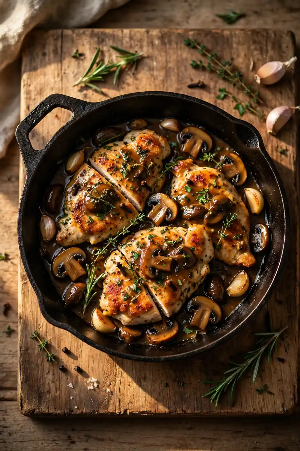 Garlic Herb Cutlets