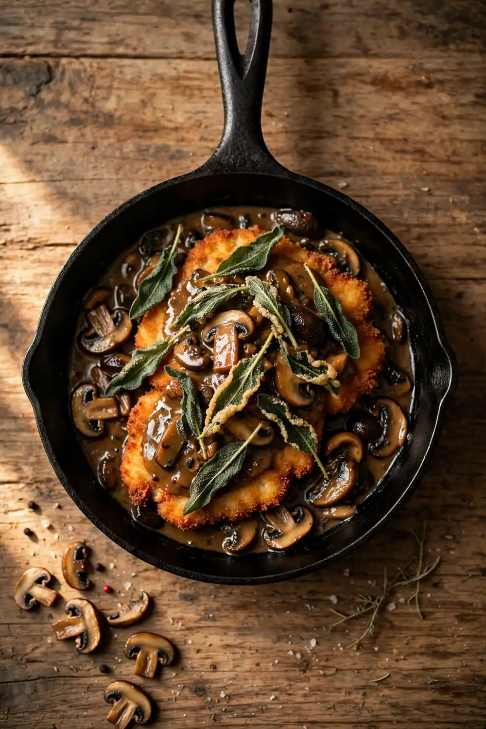 Crispy Sage Topping