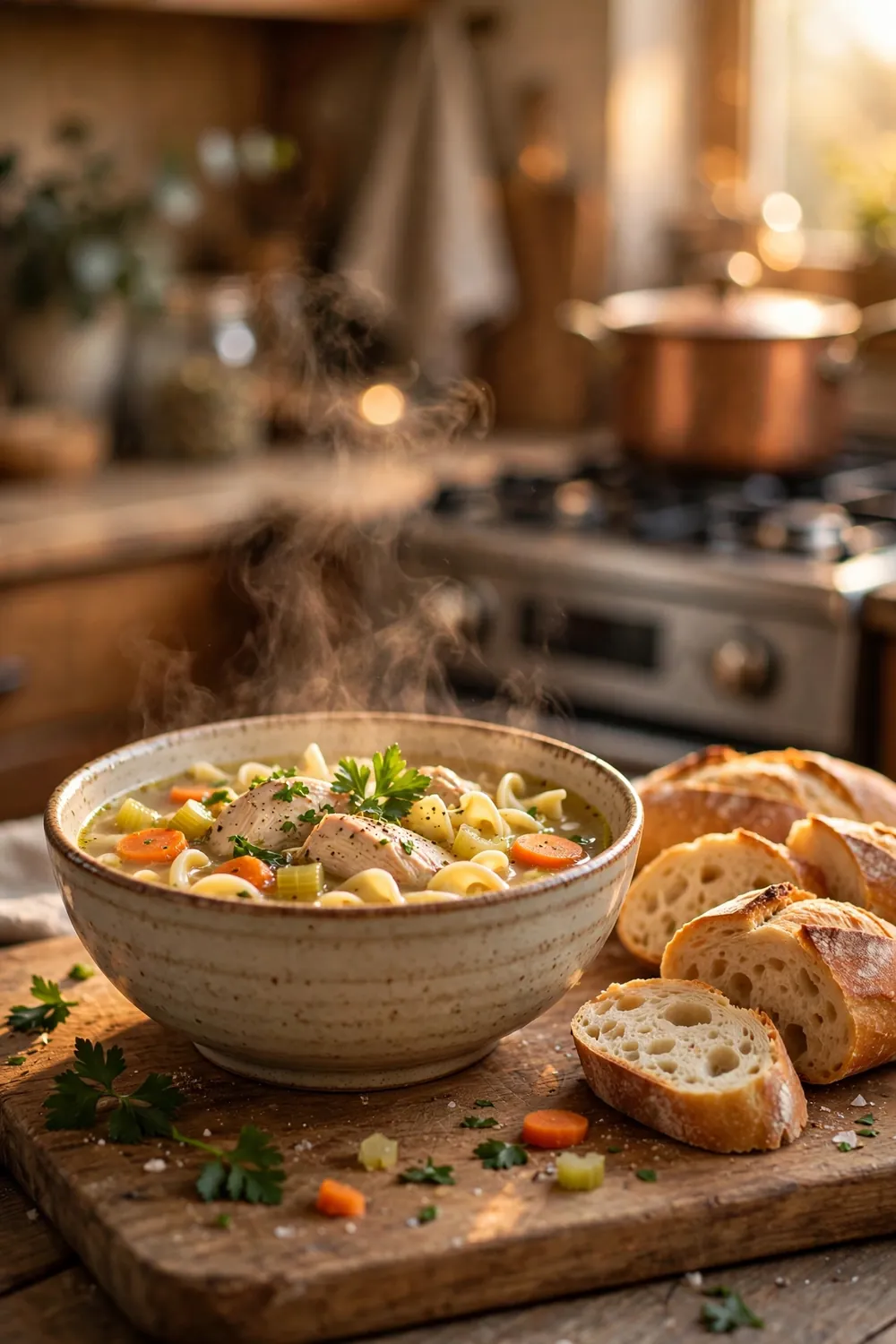 Chicken noodle soup