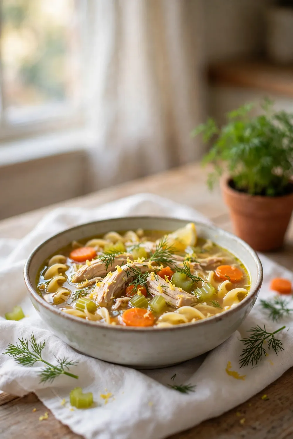 Chicken noodle soup