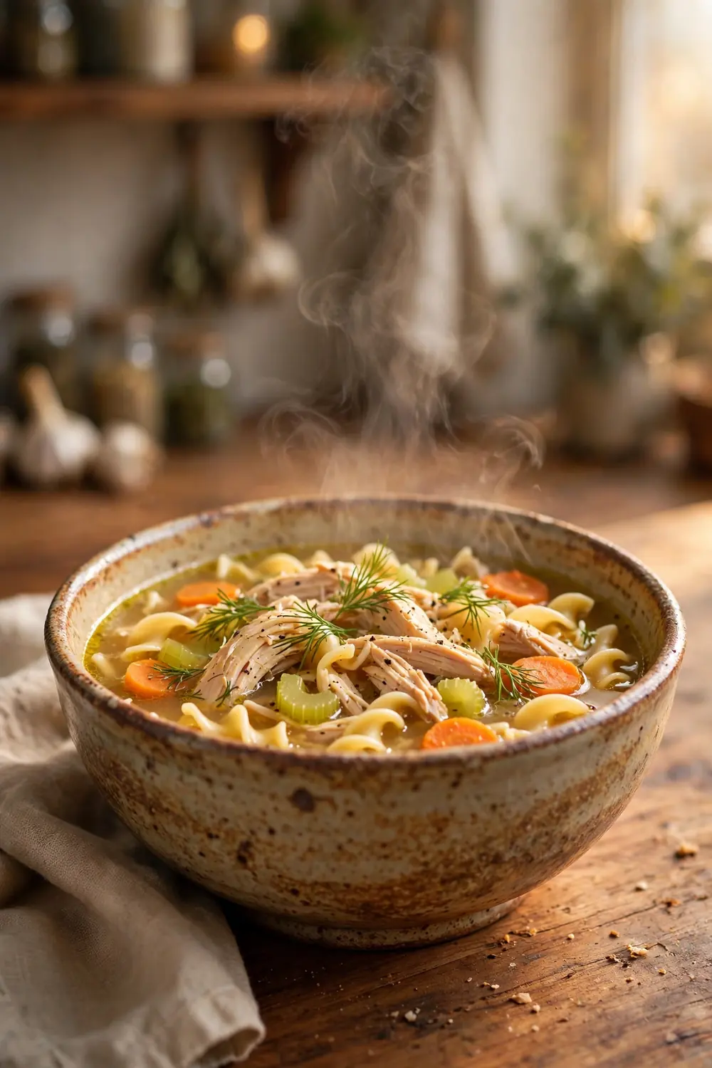 Chicken noodle soup