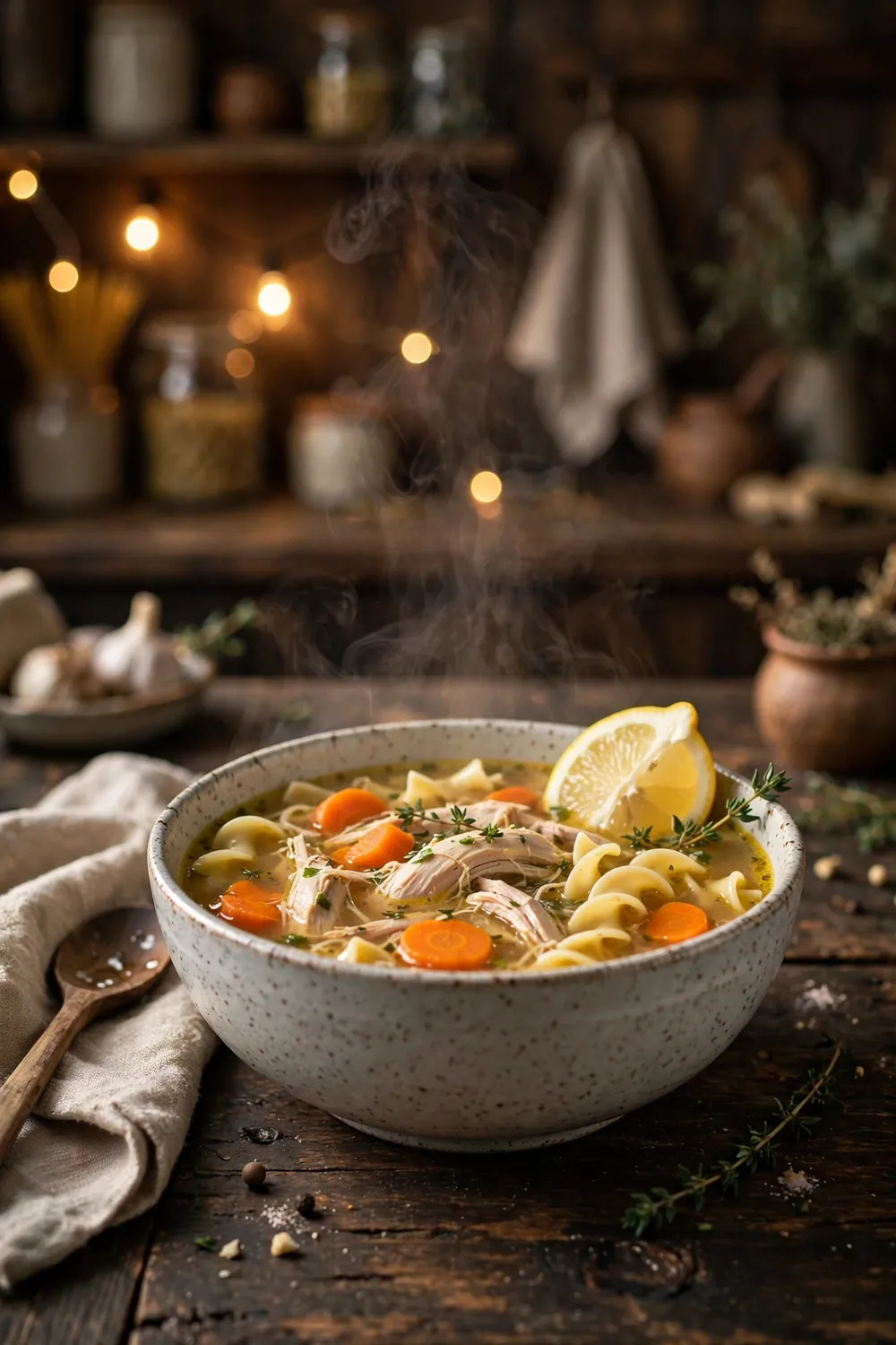 Chicken noodle soup