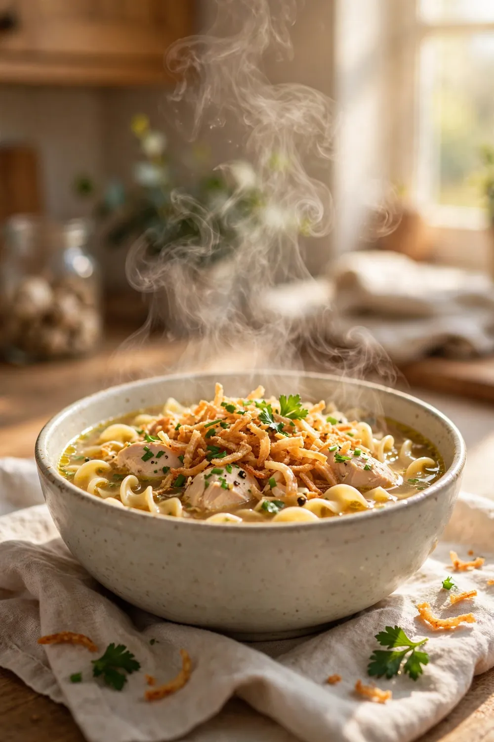 Chicken noodle soup