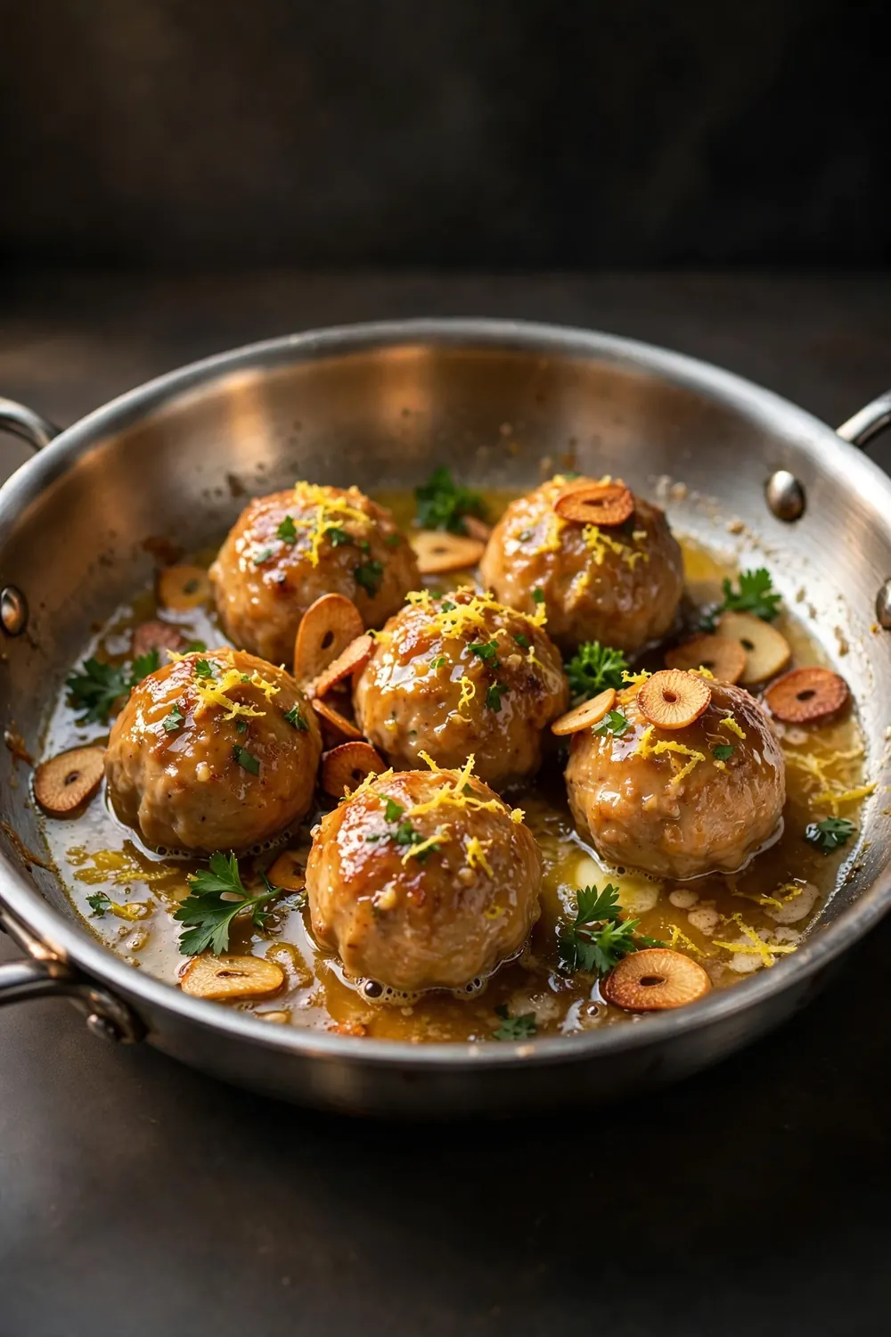 Lemon caper meatballs 07