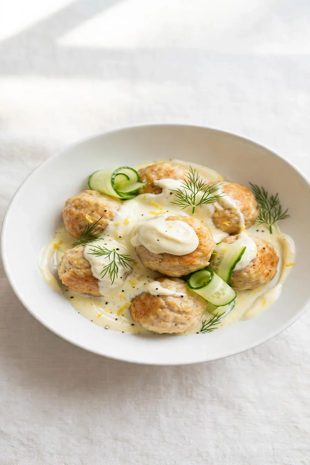 Lemon caper meatballs 10