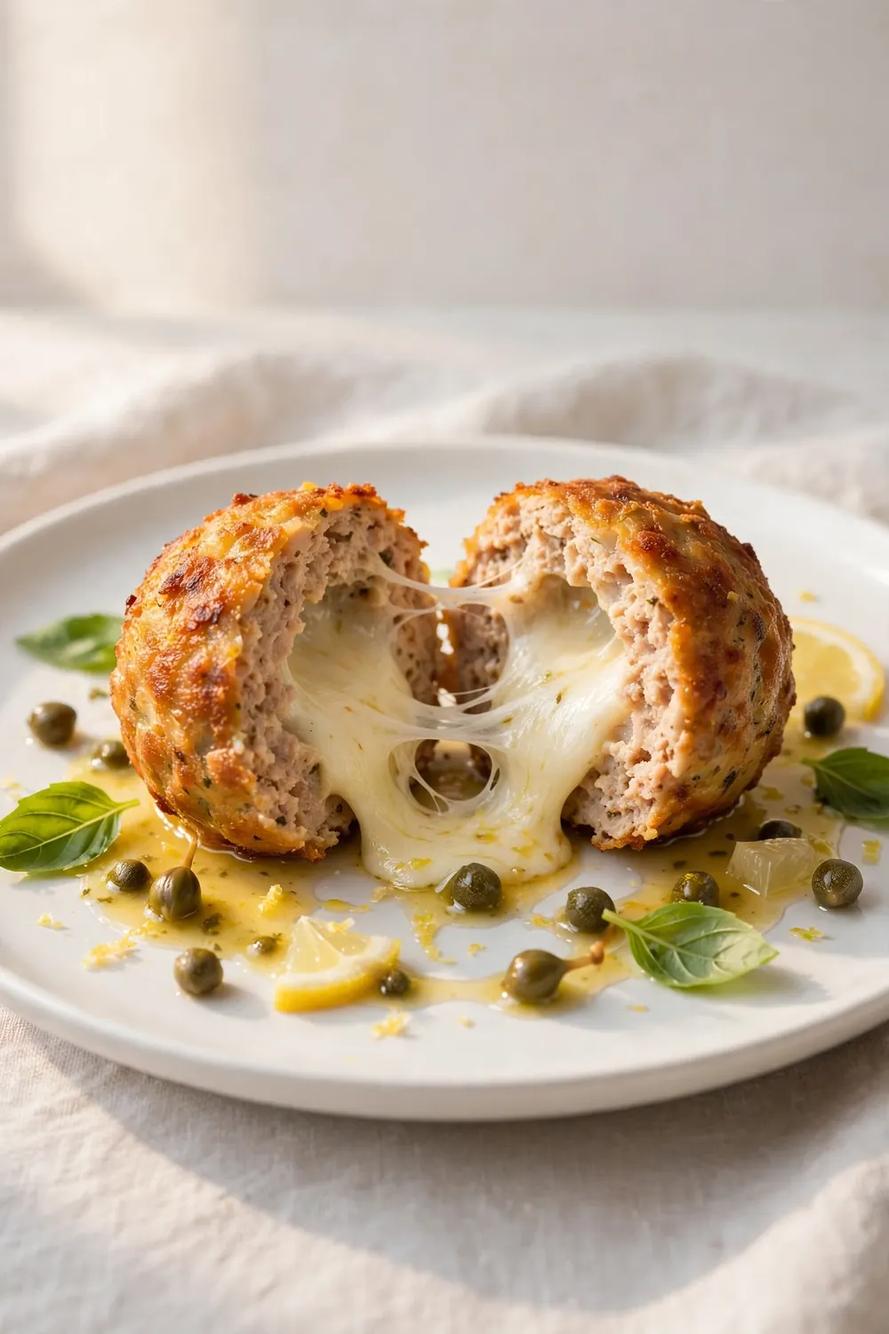 Lemon caper meatballs 14