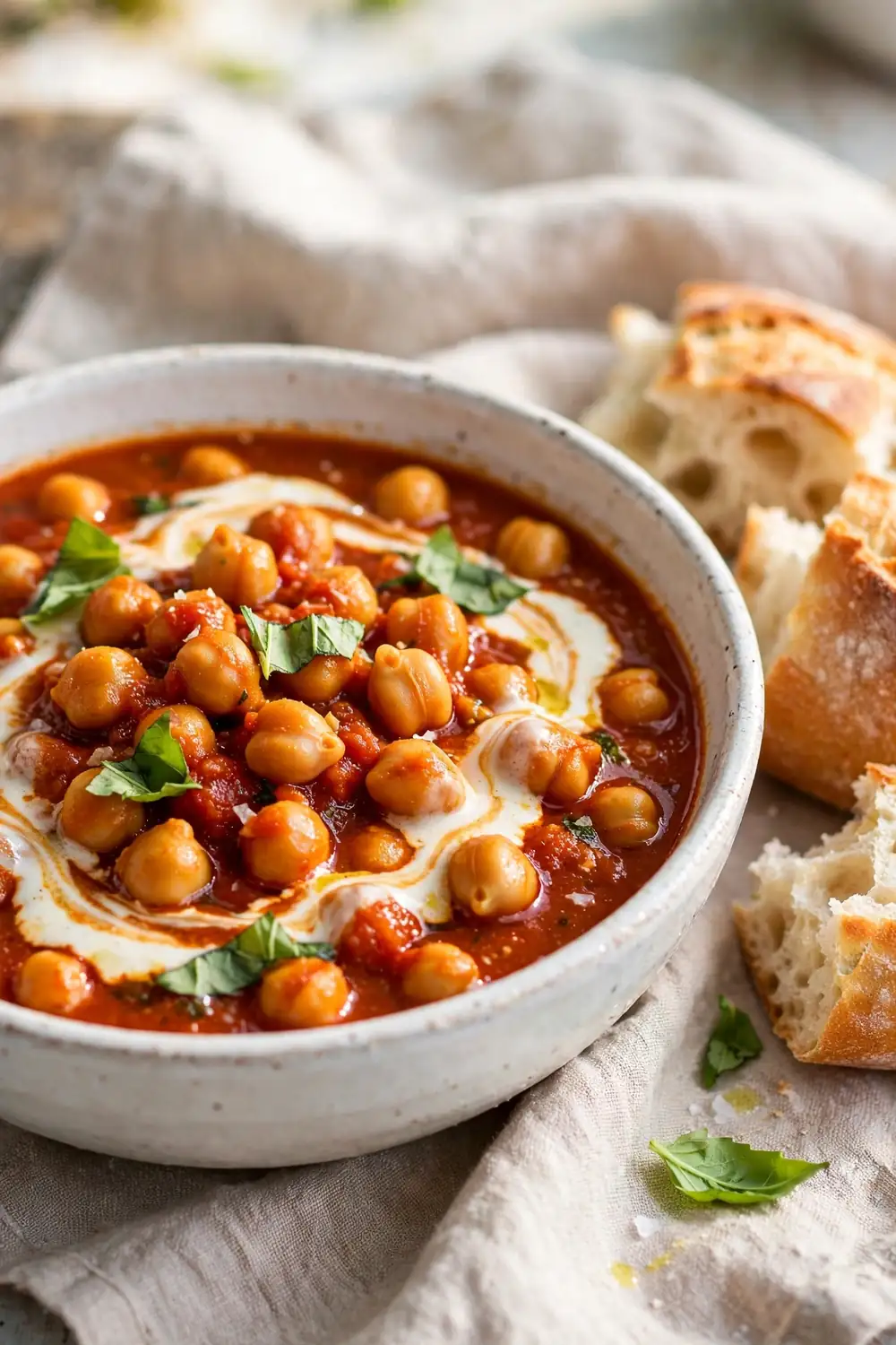 Tomato Basil Curry Bowl