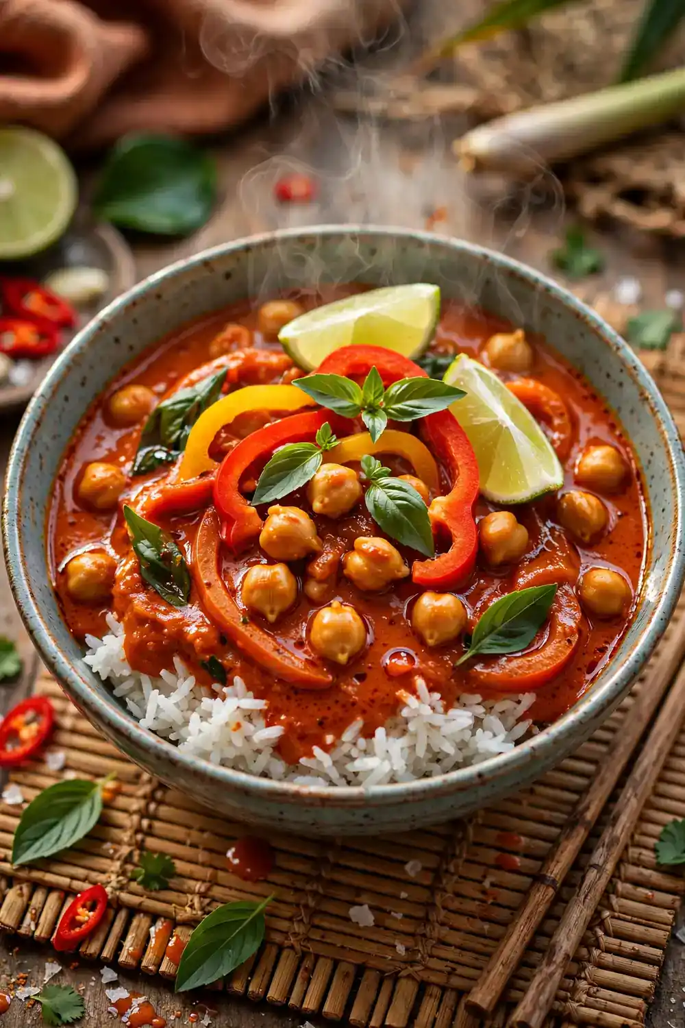 Thai Red Curry Chickpea