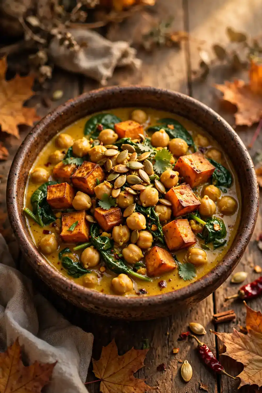 Sweet Potato Chickpea Curry