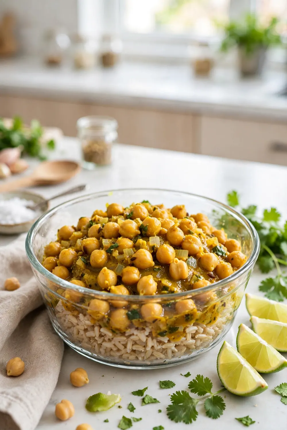 Curry Chickpea Meal Prep