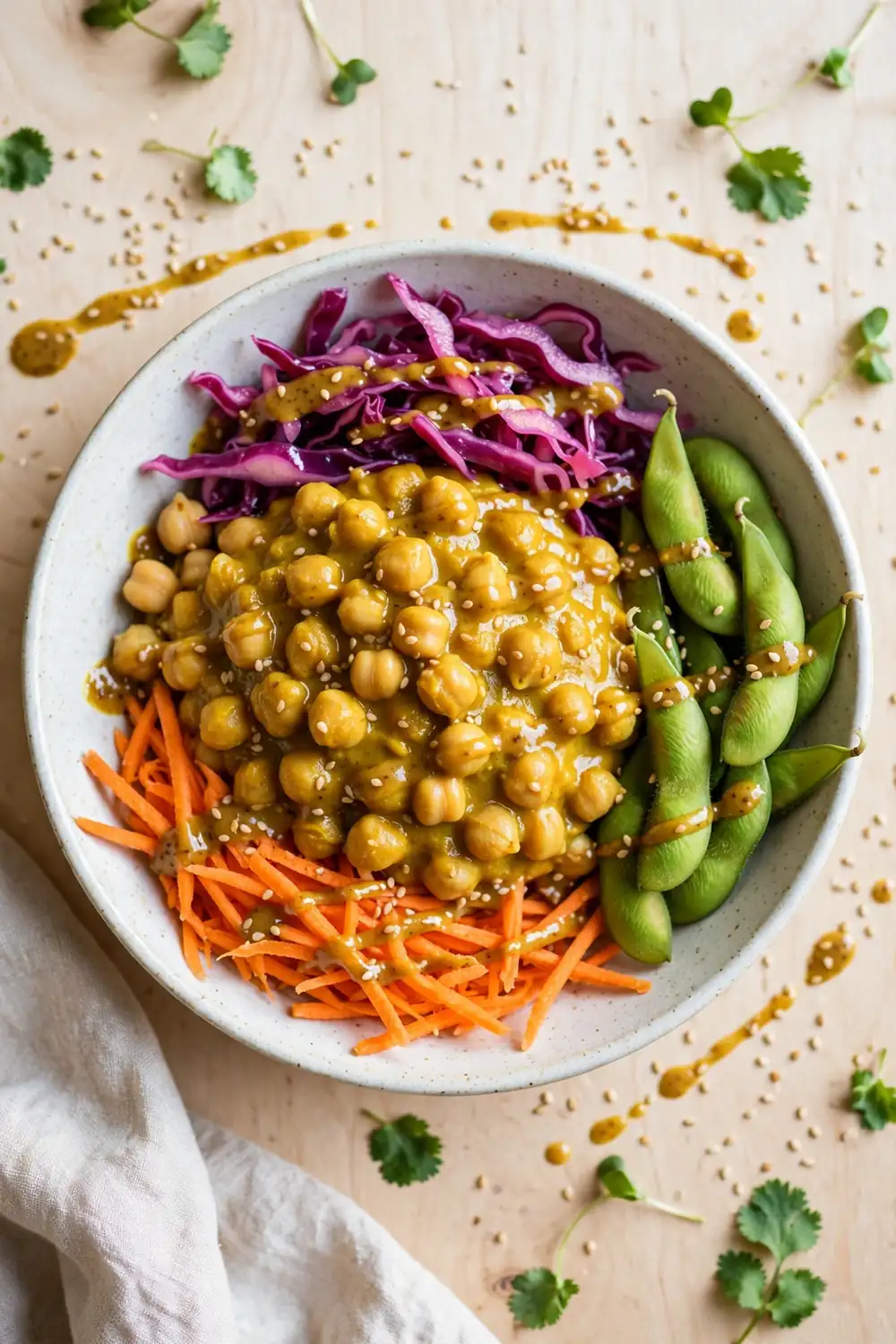 Chickpea Curry Buddha Bowl