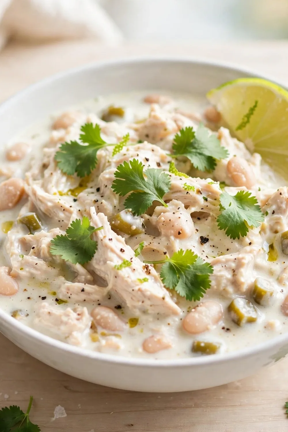 White chicken chili 12