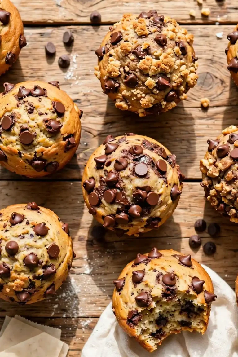 22 3 Ingredient Chocolate Chip Muffins for Easy Mornings