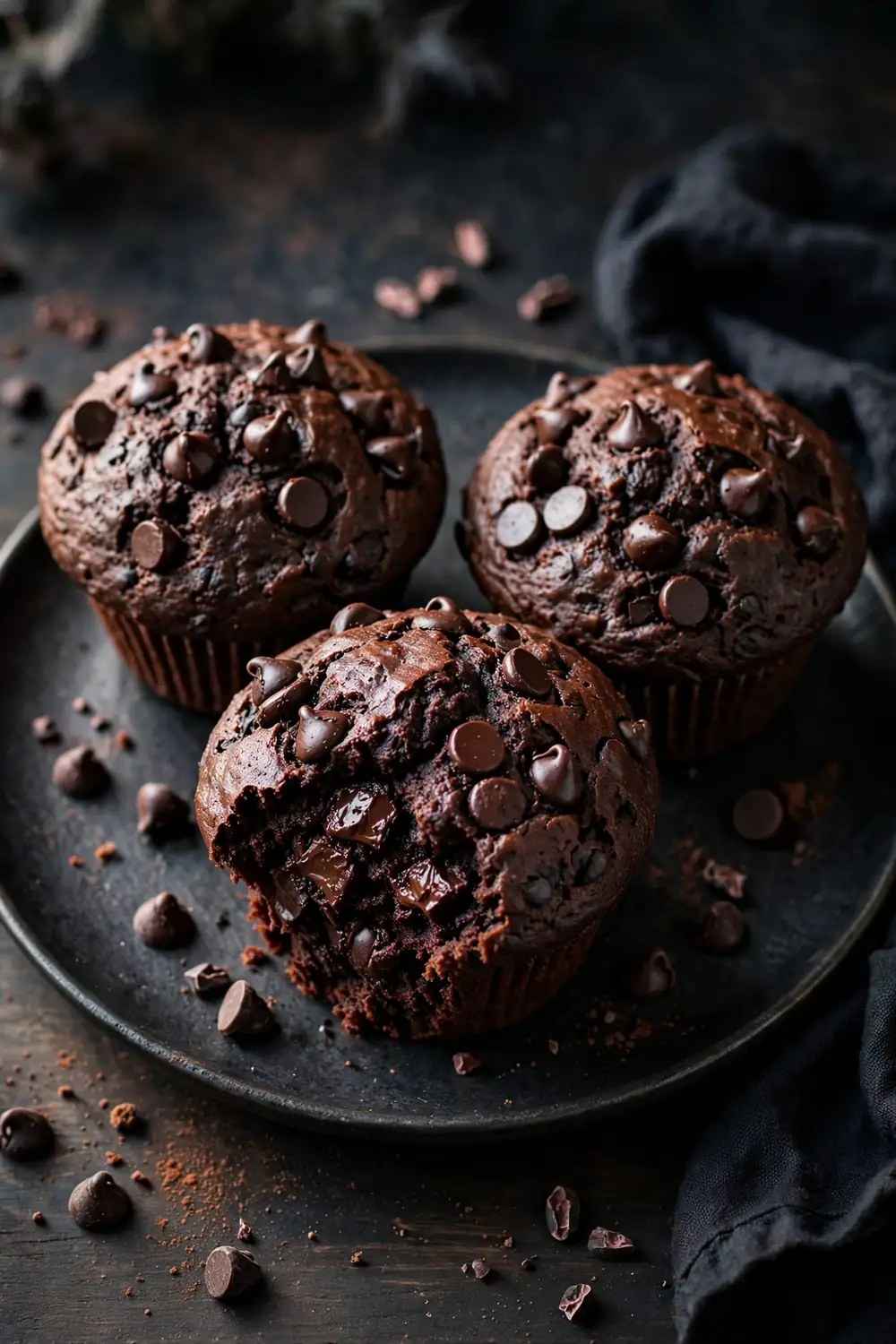Choc muffins 09