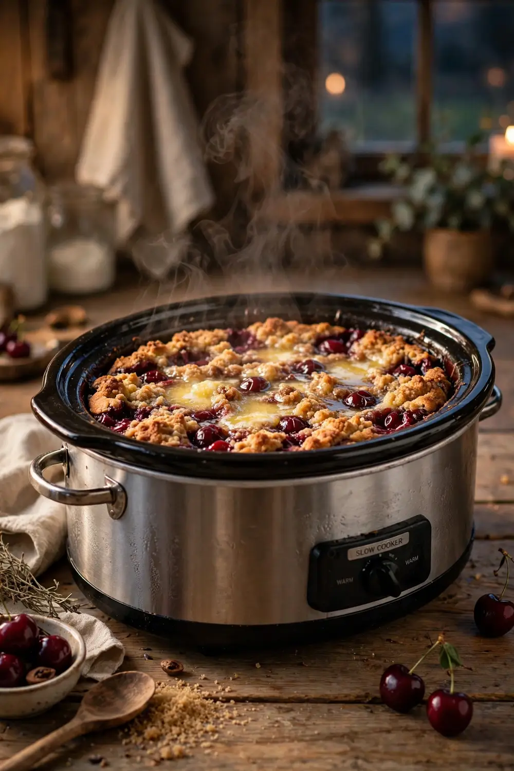 chocolate cherry dump cake 02