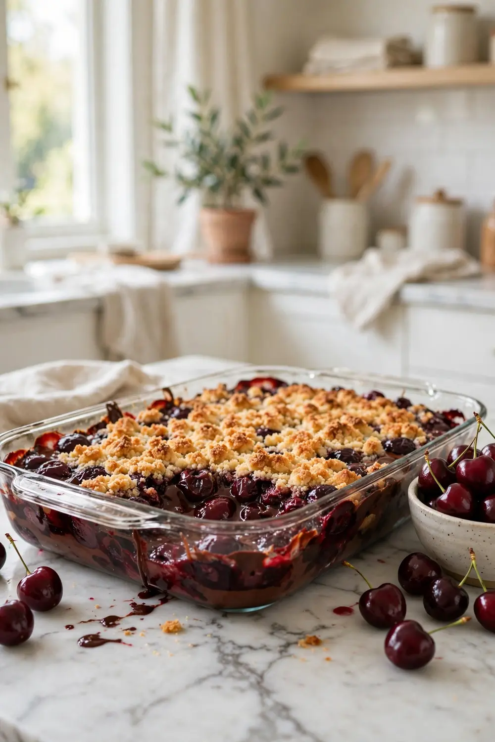 chocolate cherry dump cake 03