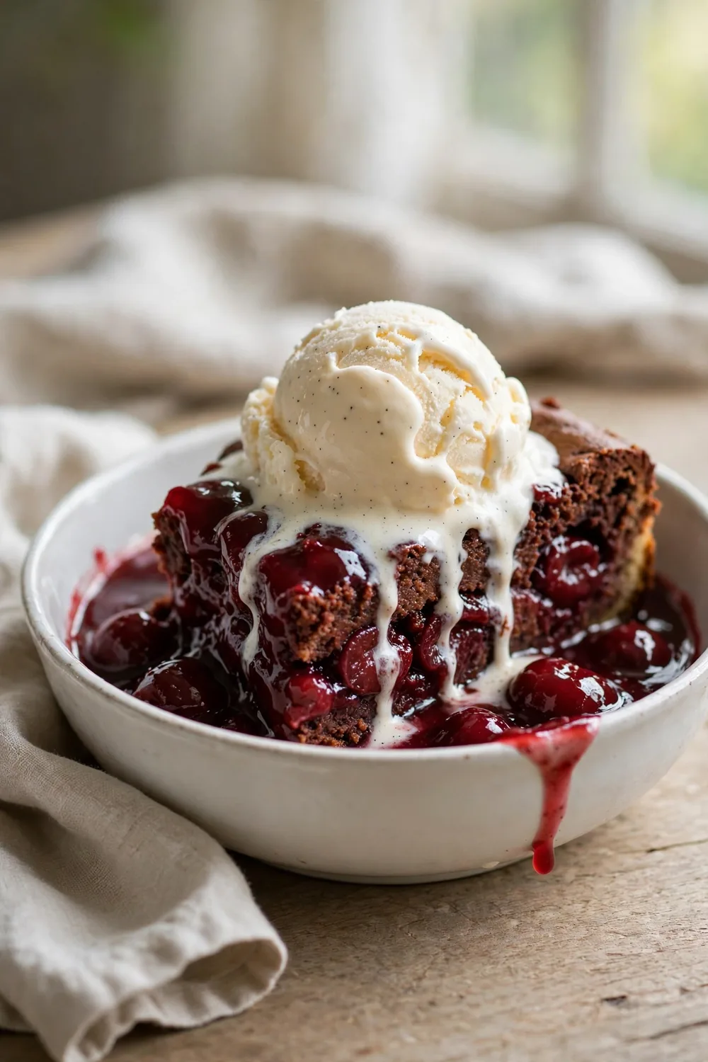 chocolate cherry dump cake 05