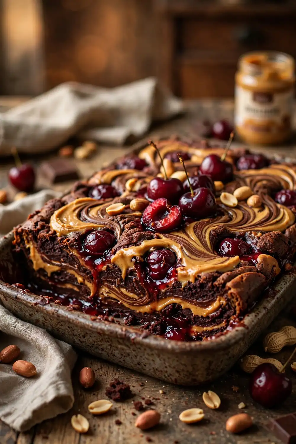 chocolate cherry dump cake 20