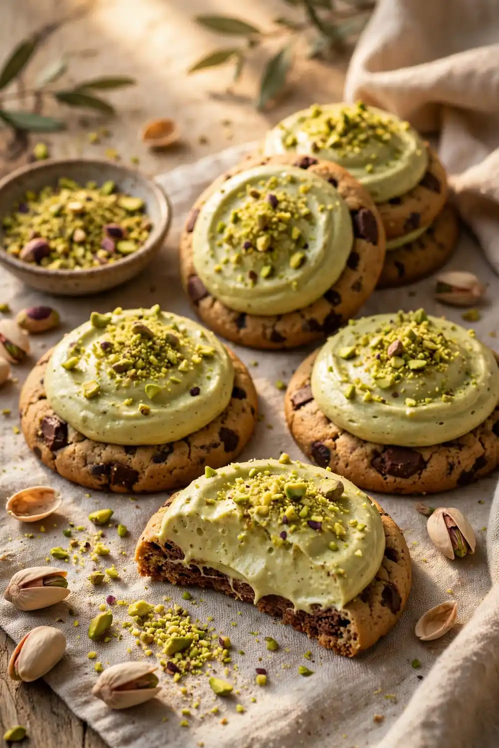Chocolate mousse cookies