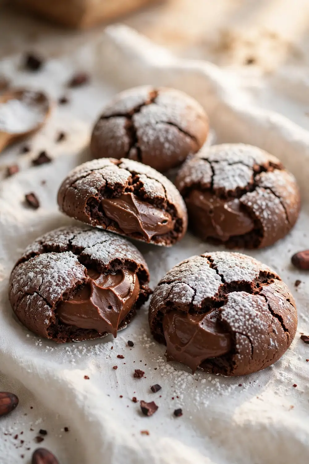 Chocolate mousse cookies