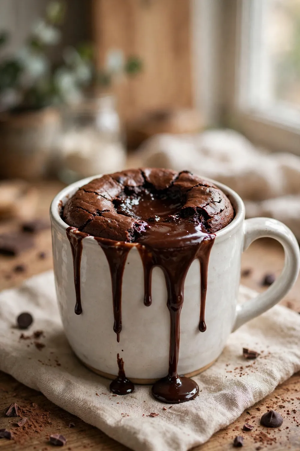 Chocolate mug cake