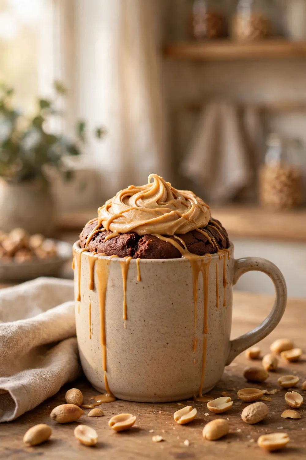 Chocolate mug cake