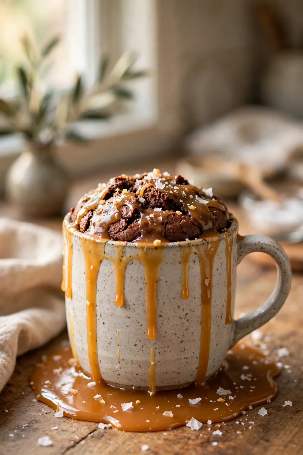 Chocolate mug cake