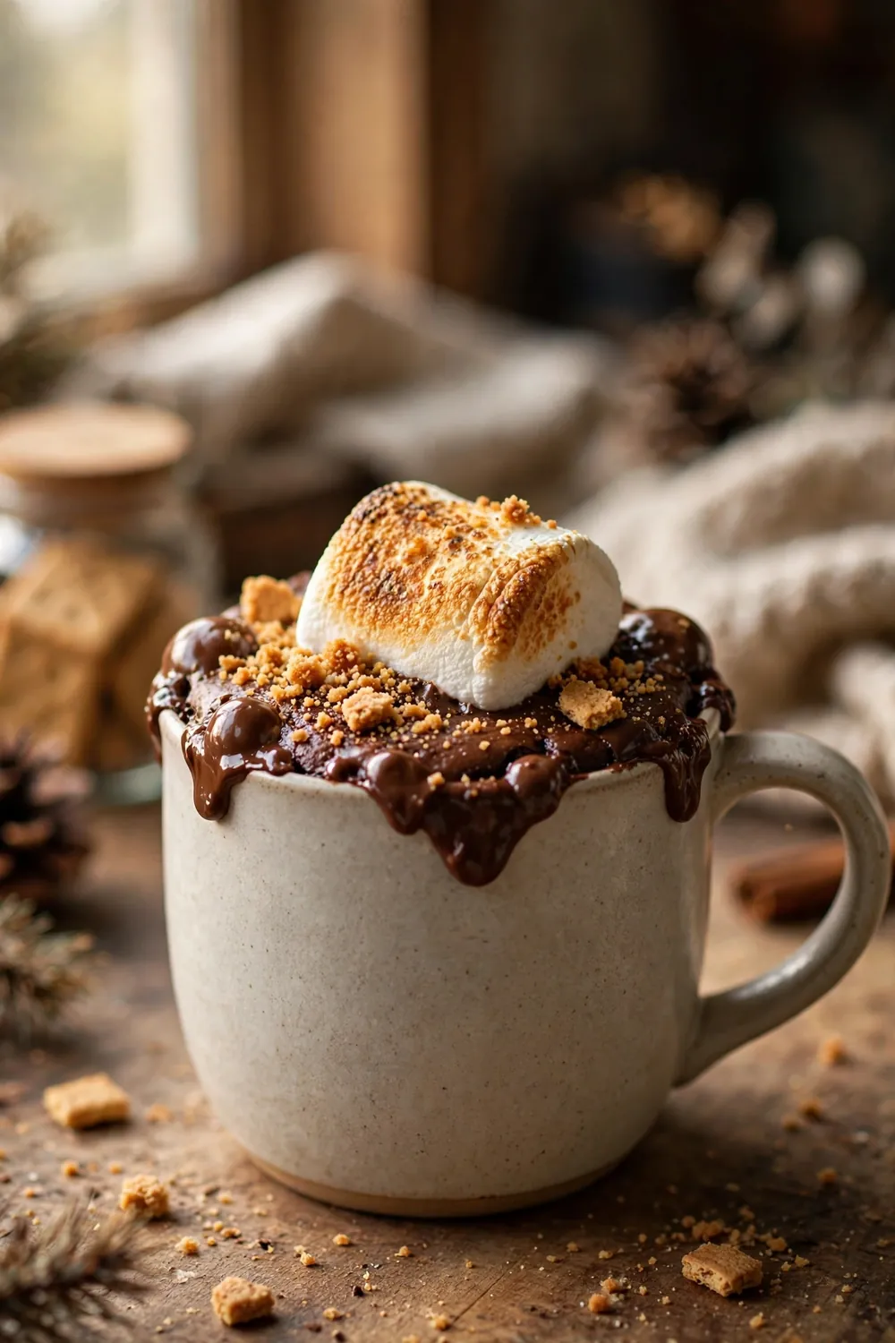 Chocolate mug cake