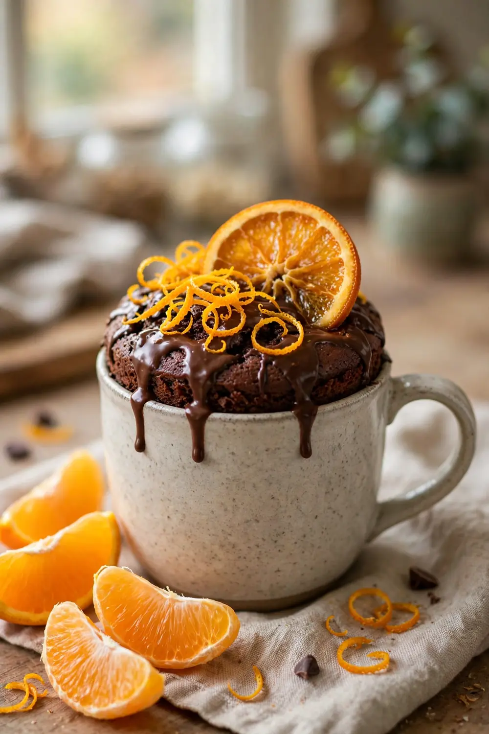 Chocolate mug cake