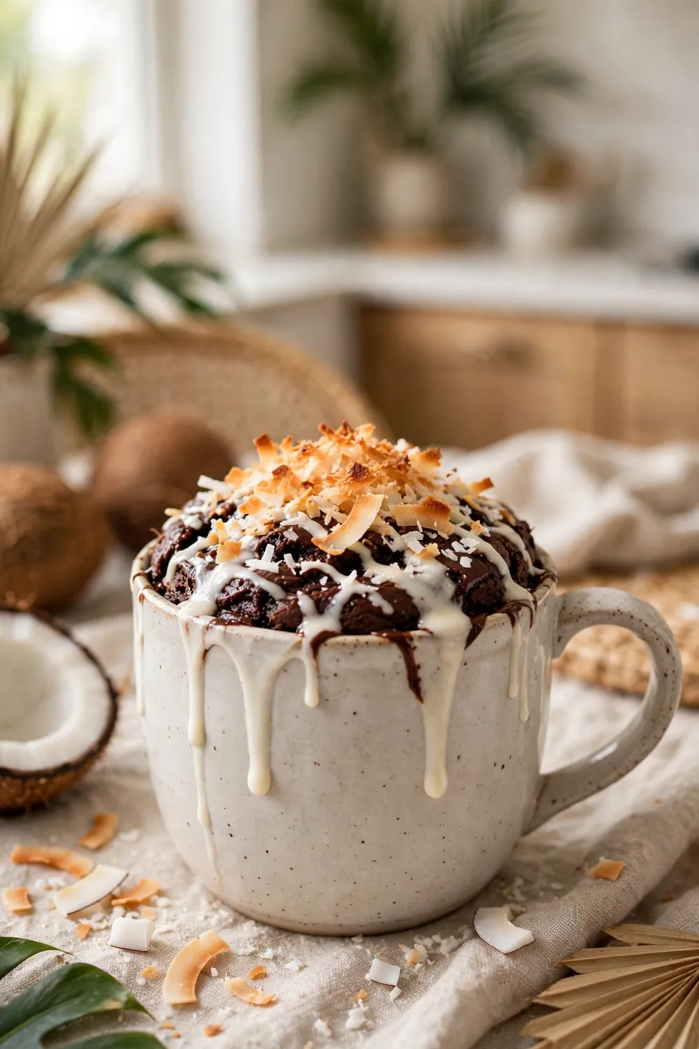 Chocolate mug cake