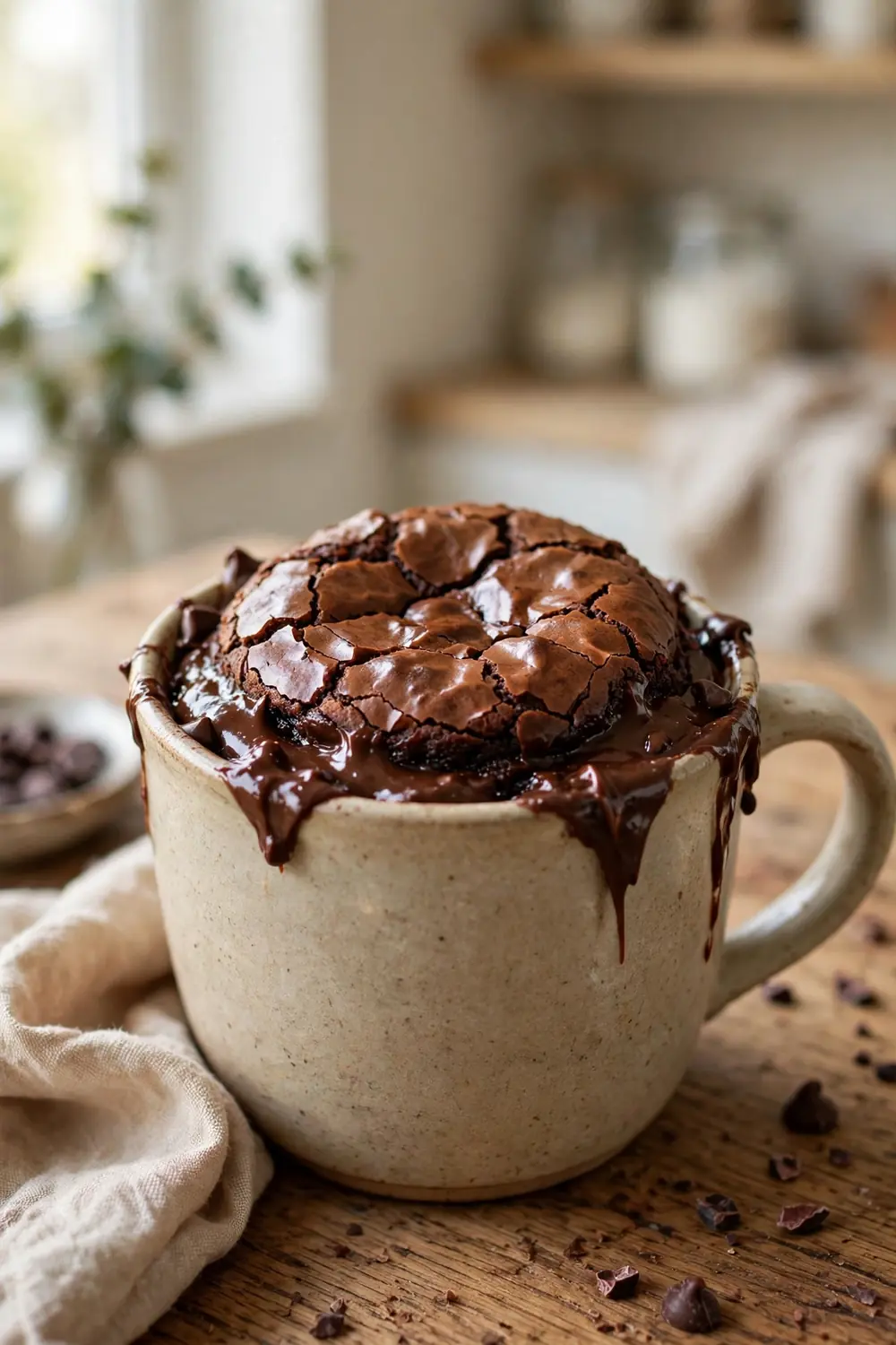 Chocolate mug cake
