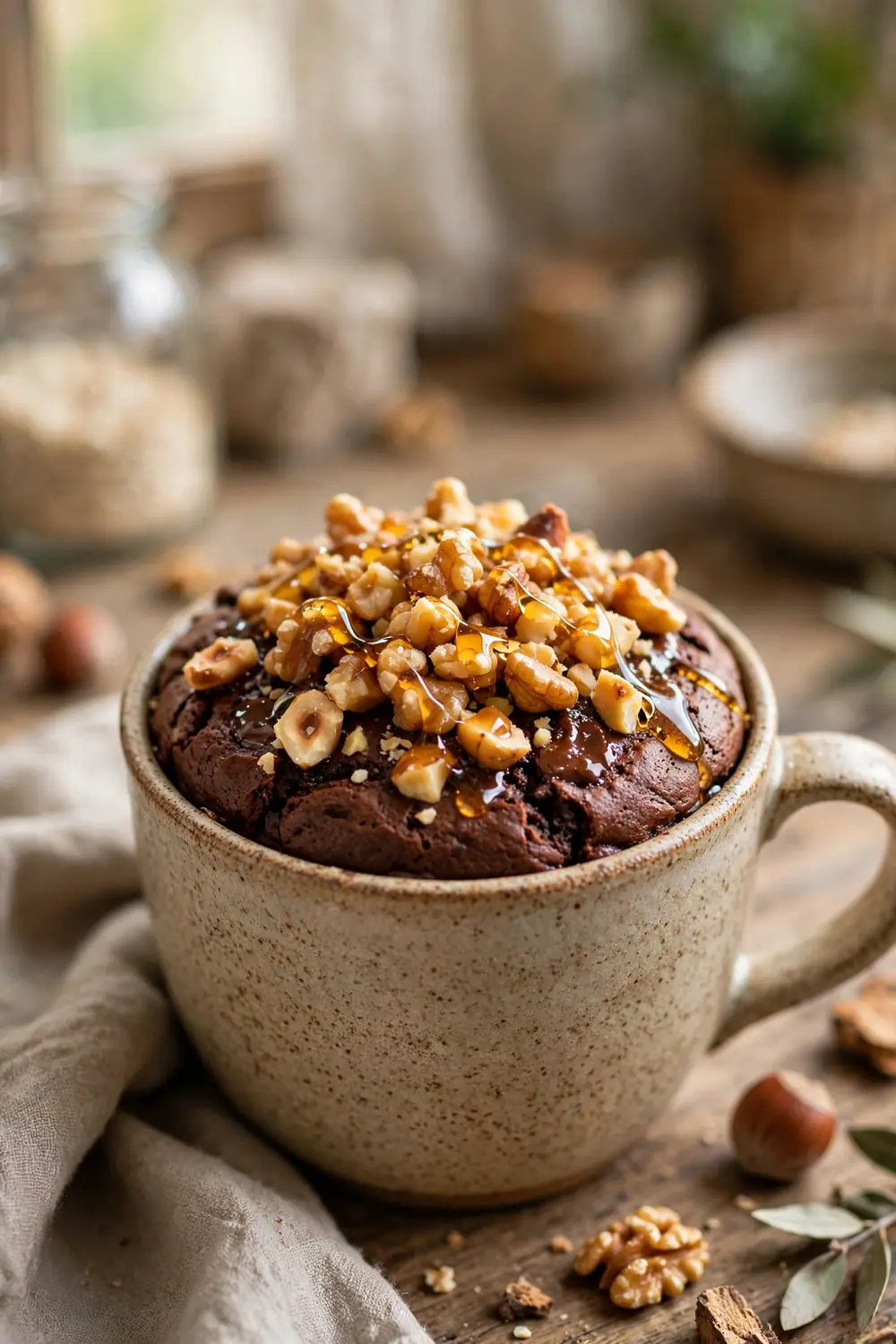 Chocolate mug cake