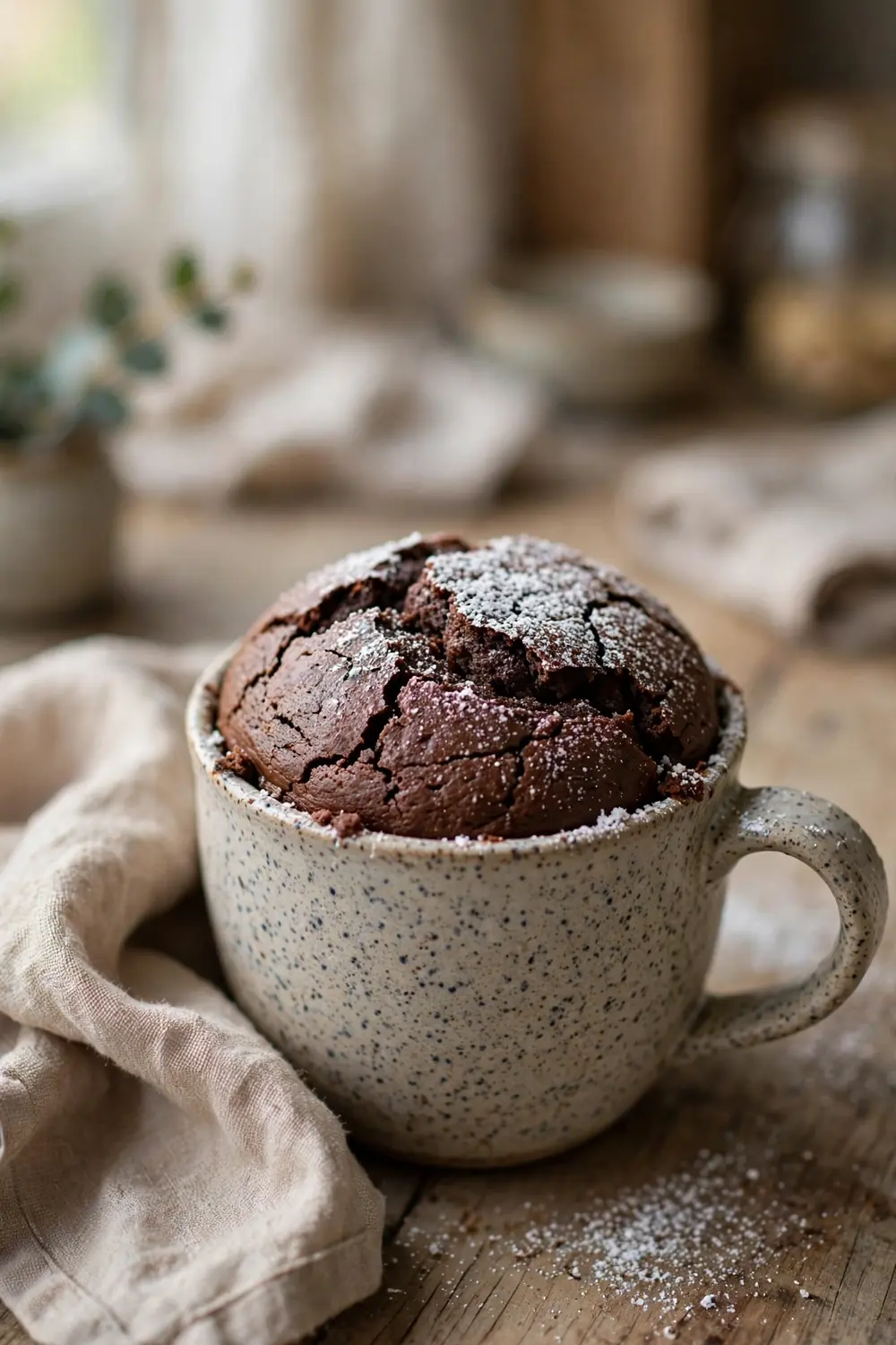 Chocolate mug cake