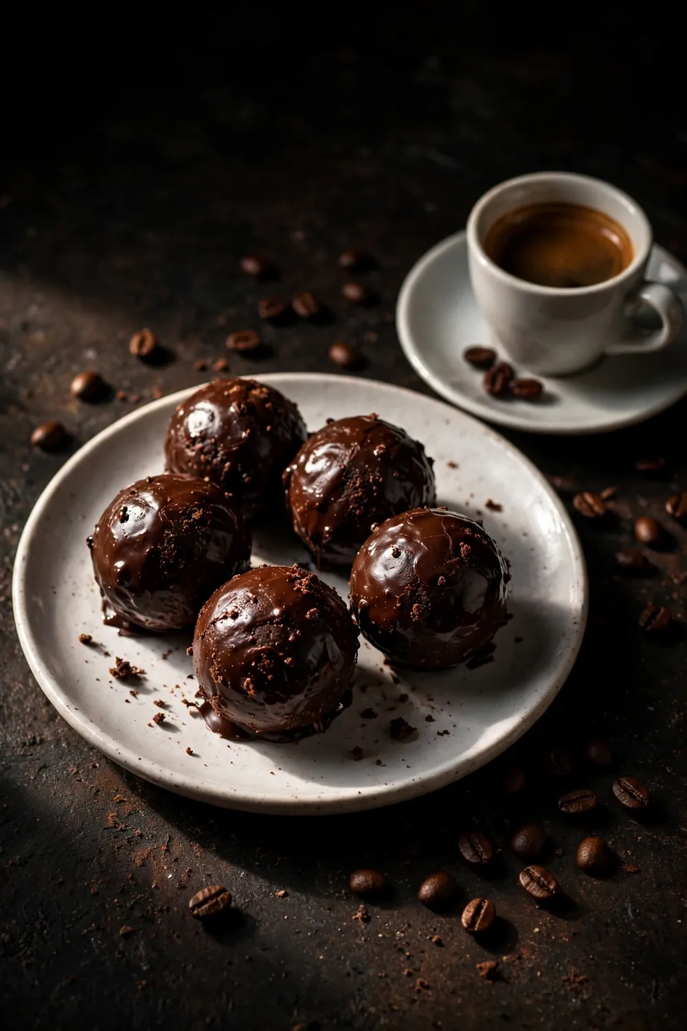 chocolate rum balls 02