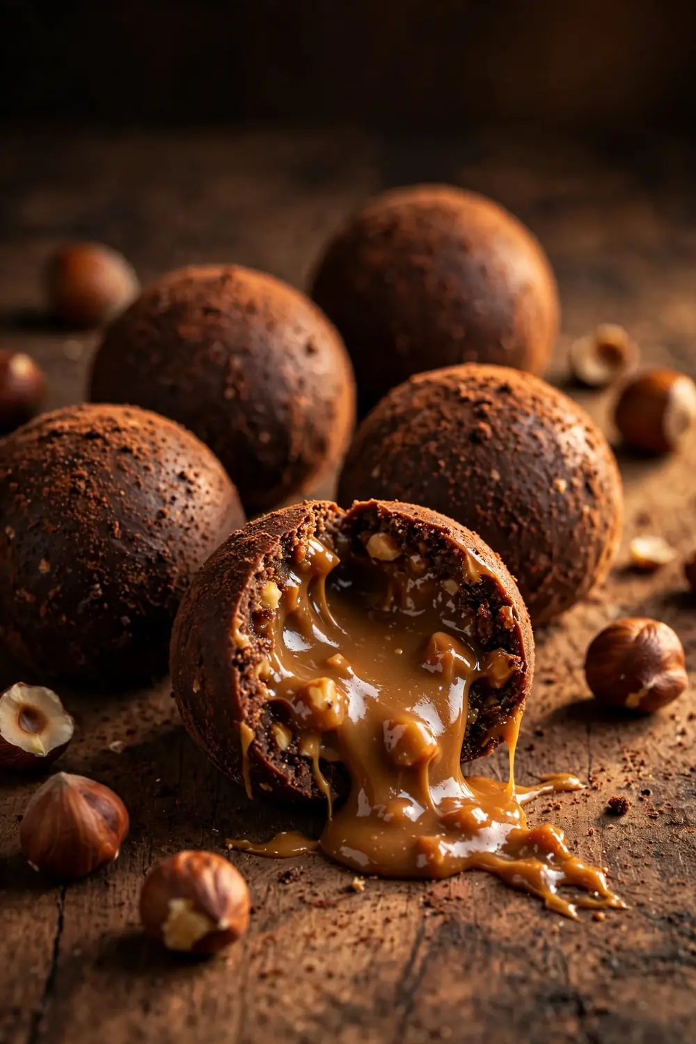 chocolate rum balls 10
