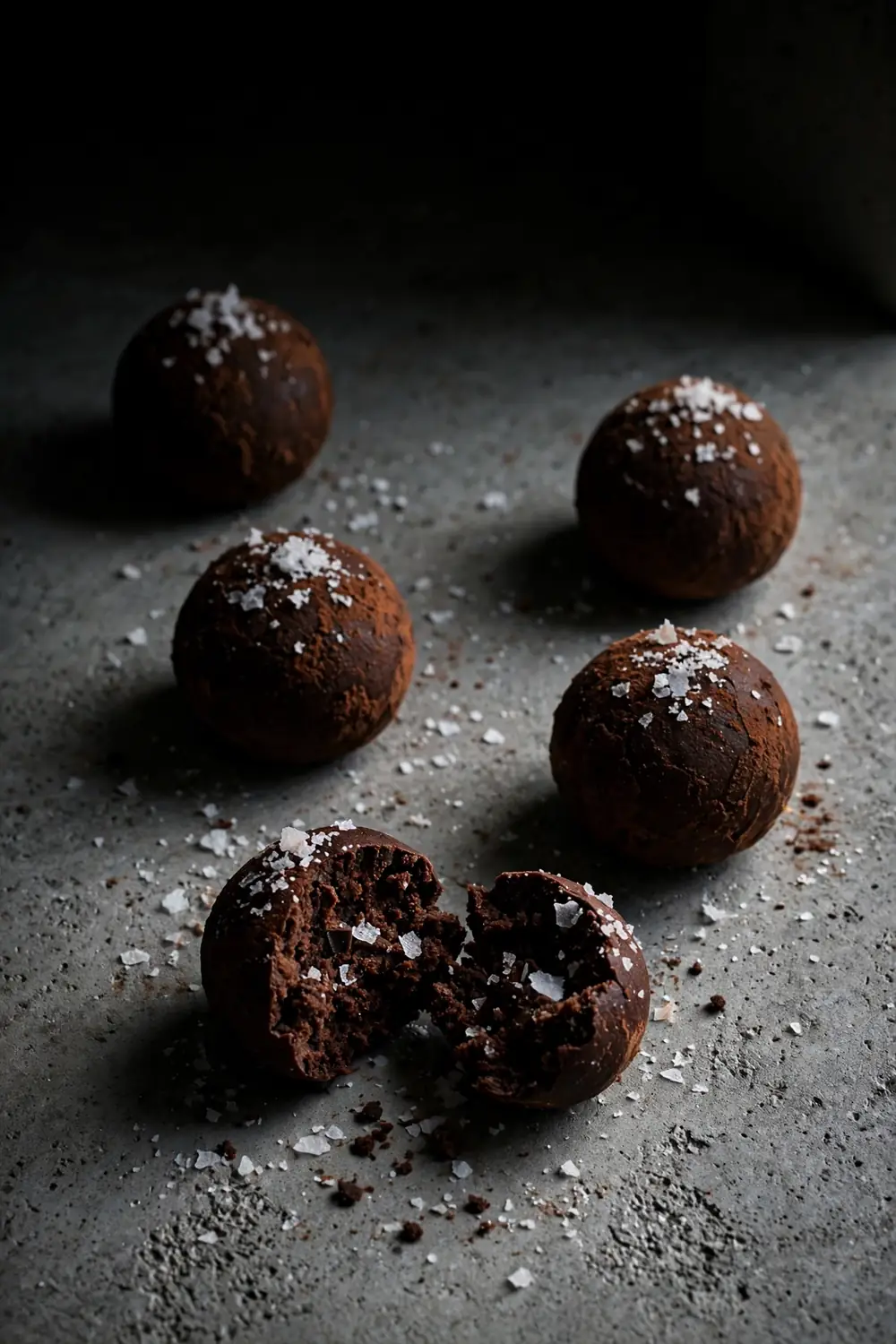 chocolate rum balls 11