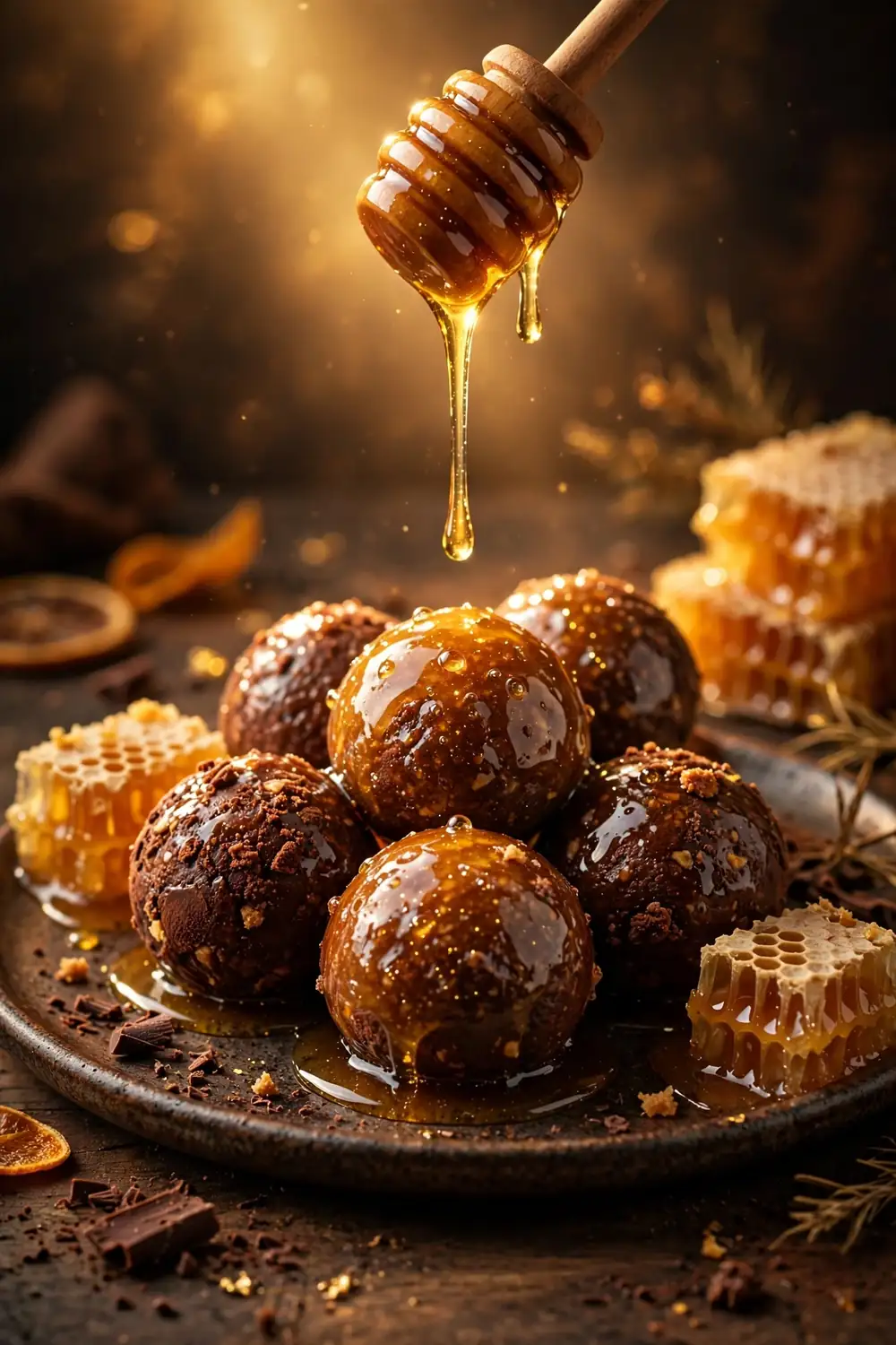 chocolate rum balls 22