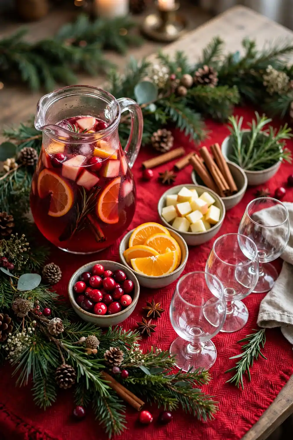 Christmas sangria