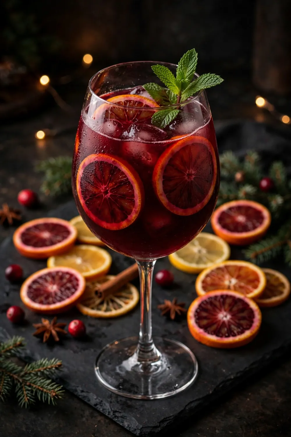 Christmas sangria
