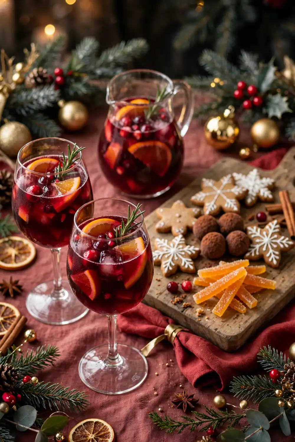 Christmas sangria