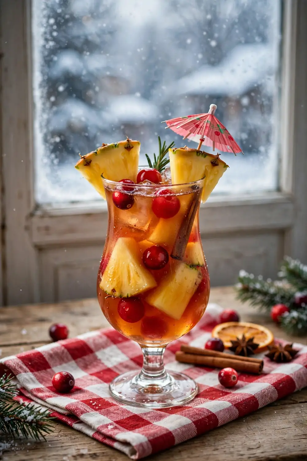 Christmas sangria